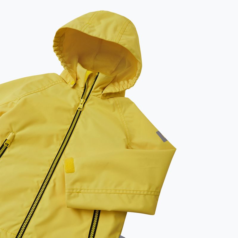 Kurtka przeciwdeszczowa dziecięca Reima Soutu maize yellow 3