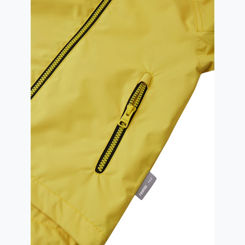 Kurtka przeciwdeszczowa dziecięca Reima Soutu maize yellow 8