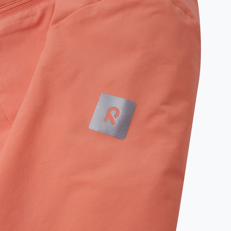 Kurtka przeciwwiatrowa dziecięca Reima Turvaisa misty red 7