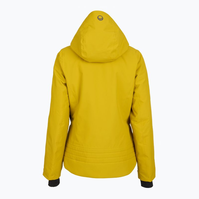 Kurtka narciarska damska Halti Radius DX golden palm 2