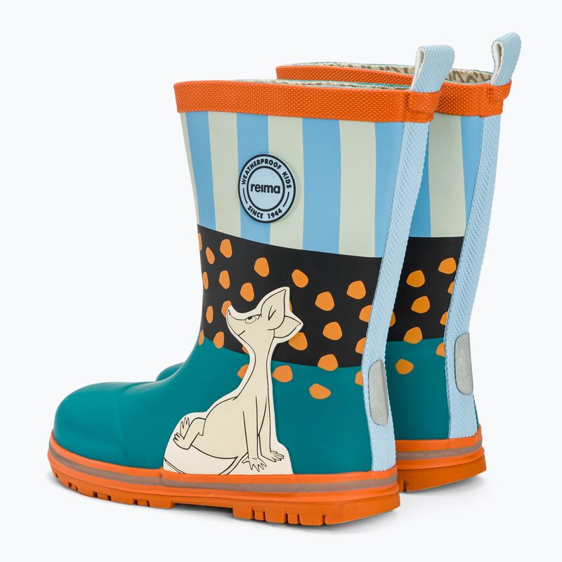 Kalosze dziecięce Reima Magisk Moomin dark orange 4