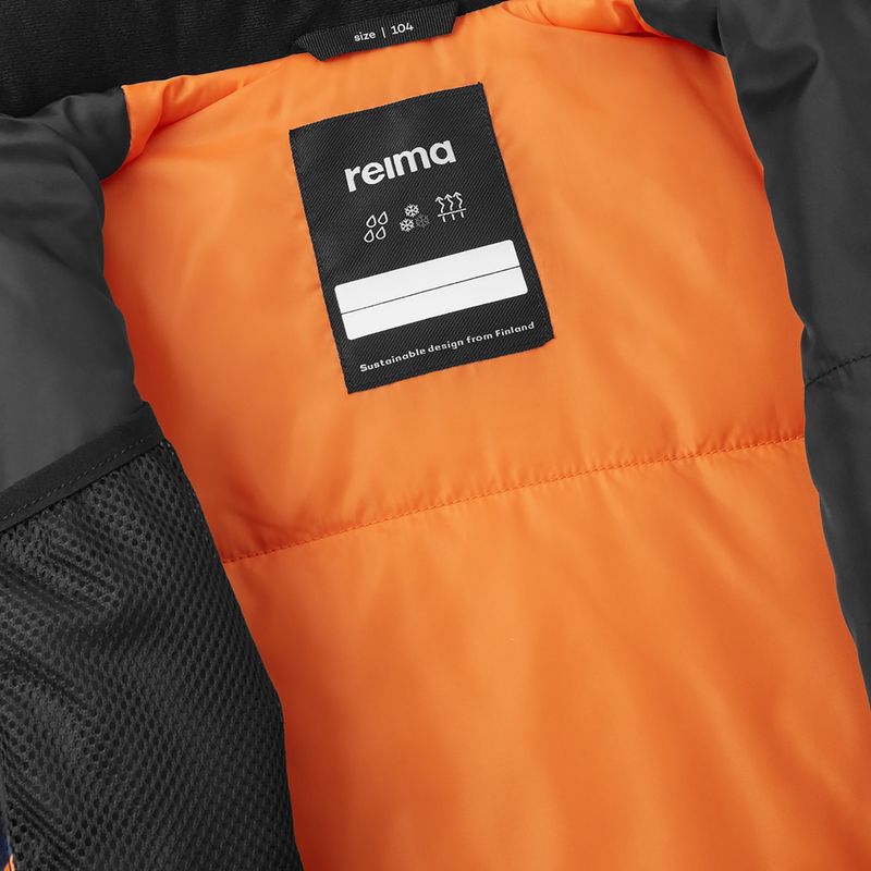Kurtka narciarska dziecięca Reima Kairala black/blue 7