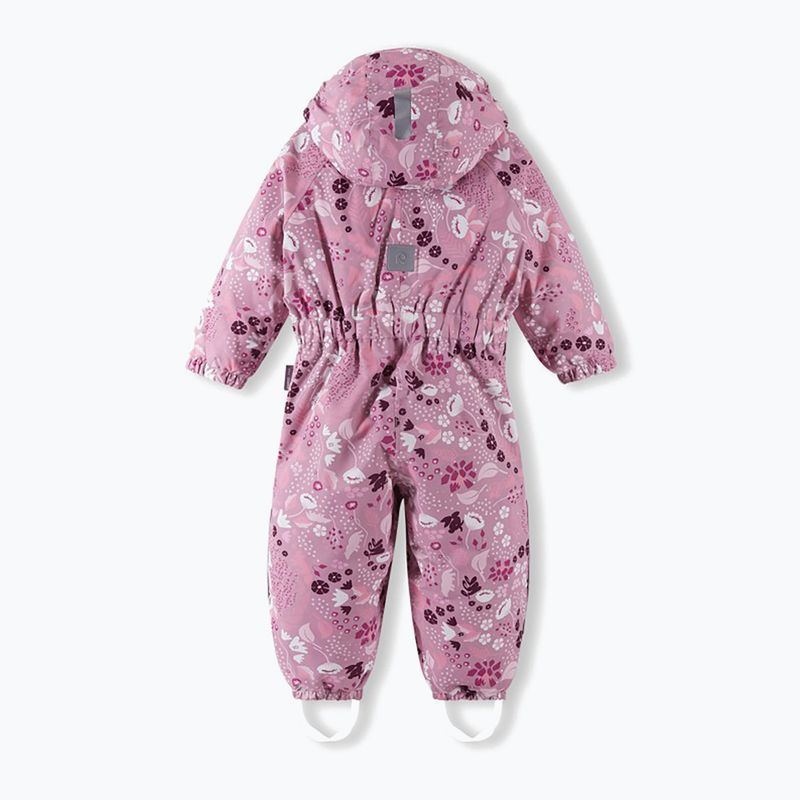 Kombinezon narciarski dziecięcy Reima Puhuri grey pink 3