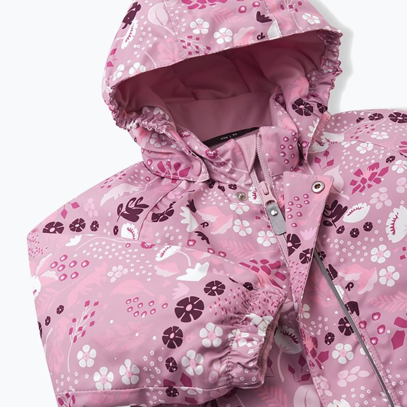 Kombinezon narciarski dziecięcy Reima Puhuri grey pink 4