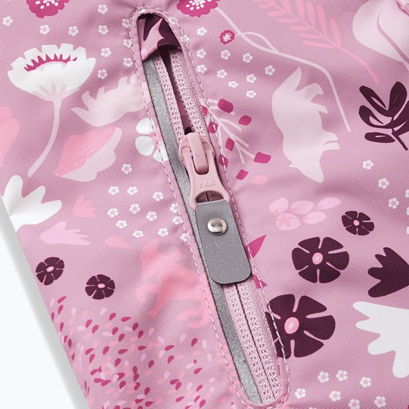 Kombinezon narciarski dziecięcy Reima Puhuri grey pink 7