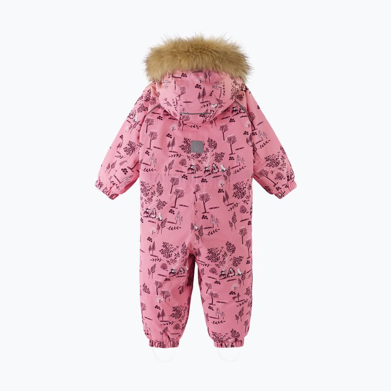 Kombinezon narciarski dziecięcy Reima Lappi sunset pink 3