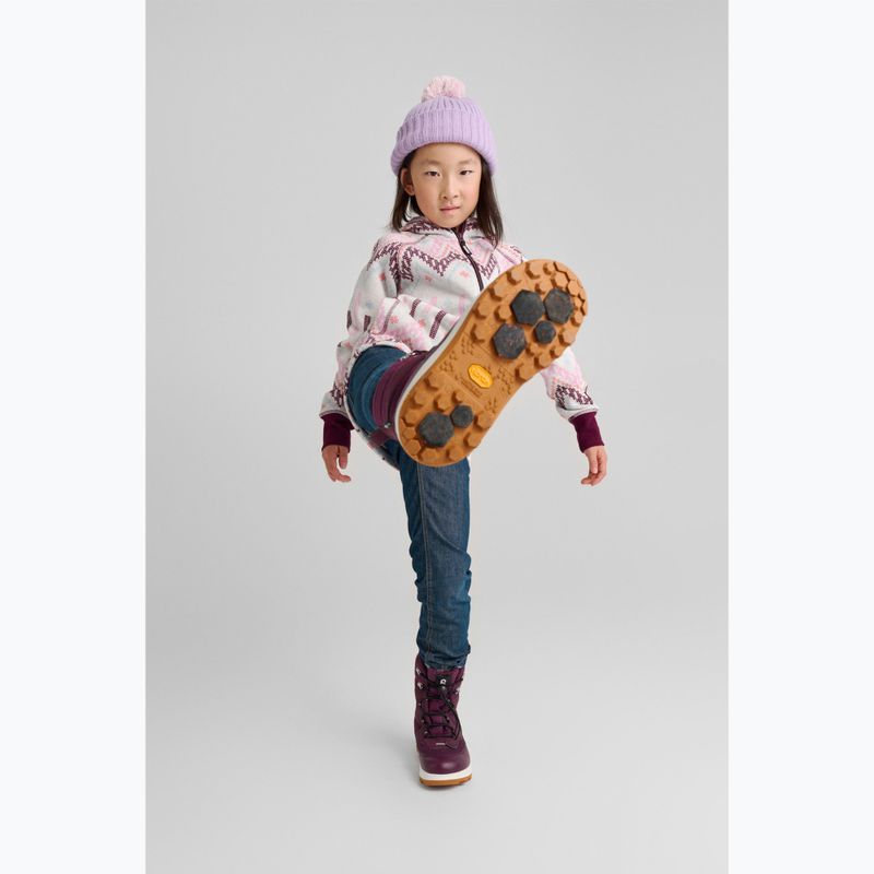 Czapka zimowa dziecięca Reima Topsu lilac amethyst 10