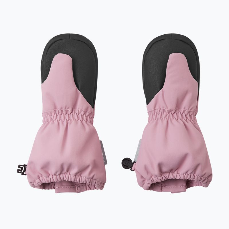 Rękawice narciarskie dziecięce Reima Tepas Mittens grey pink 6
