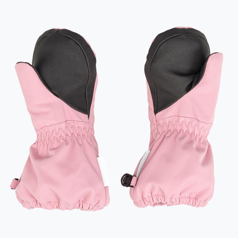 Rękawice narciarskie dziecięce Reima Tepas Mittens grey pink 2