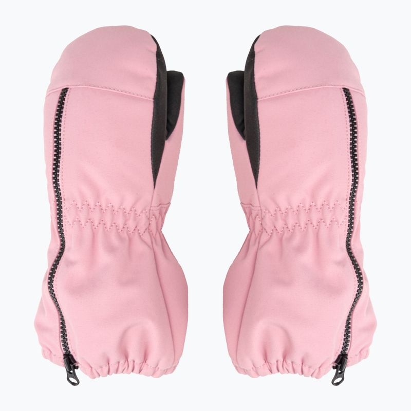 Rękawice narciarskie dziecięce Reima Tepas Mittens grey pink 3