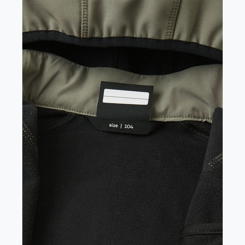 Kurtka softshell dziecięca Reima Vantti greyish green 6