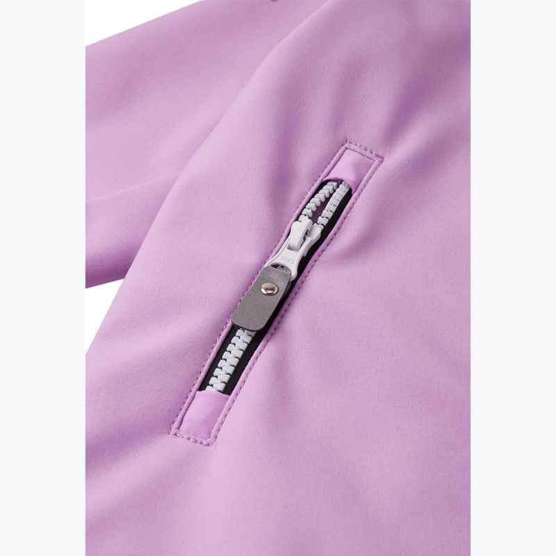 Kombinezon softshell dziecięcy Reima Mjosa lilac pink 8