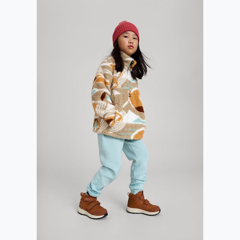 Bluza polarowa dziecięca Reima Turkikas peanut brown 7