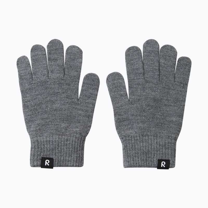 Rękawiczki zimowe dziecięce Reima Sormin melange grey 2
