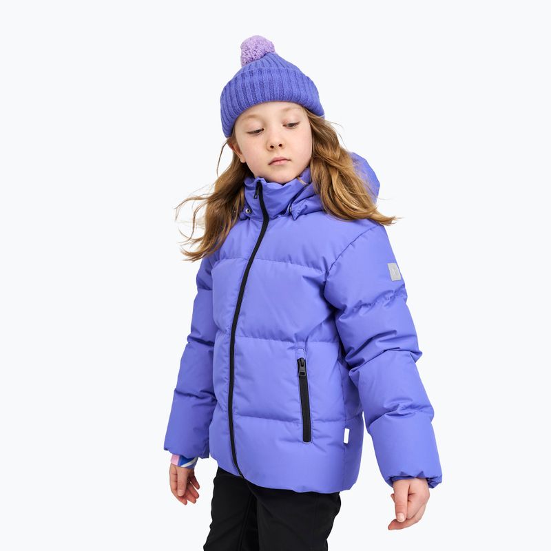 Kurtka puchowa dziecięca Reima Paimio breezy violet 11