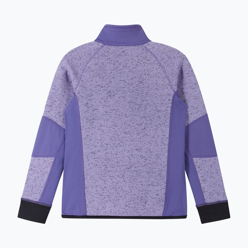 Bluza polarowa dziecięca Reima Laskien mauve blooming lilac 2