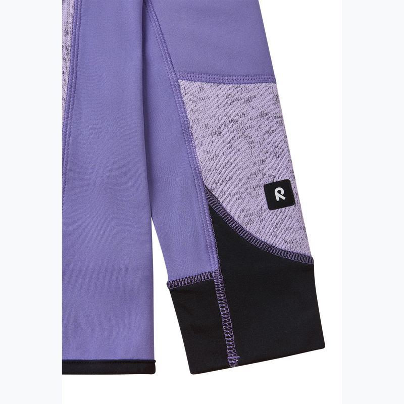 Bluza polarowa dziecięca Reima Laskien mauve blooming lilac 5