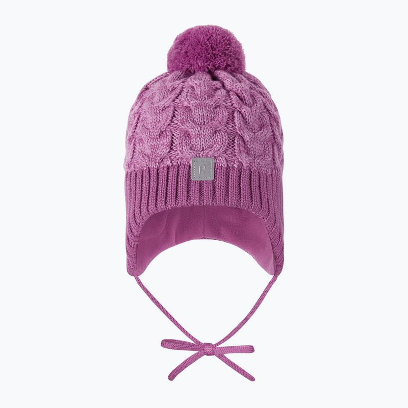 Czapka zimowa dziecięca Reima Paljakka red violet