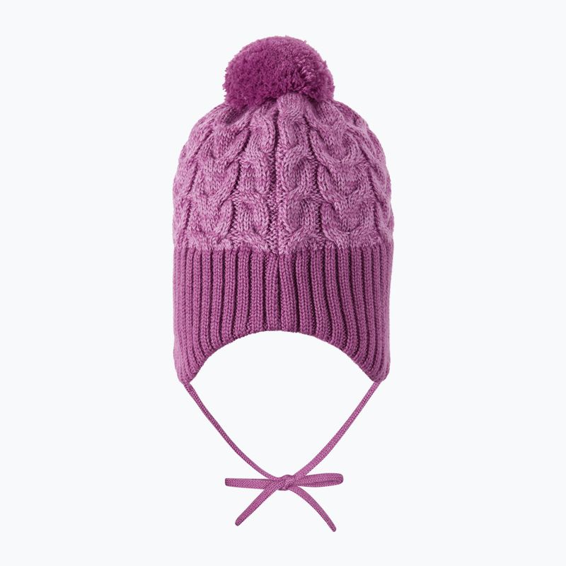Czapka zimowa dziecięca Reima Paljakka red violet 3