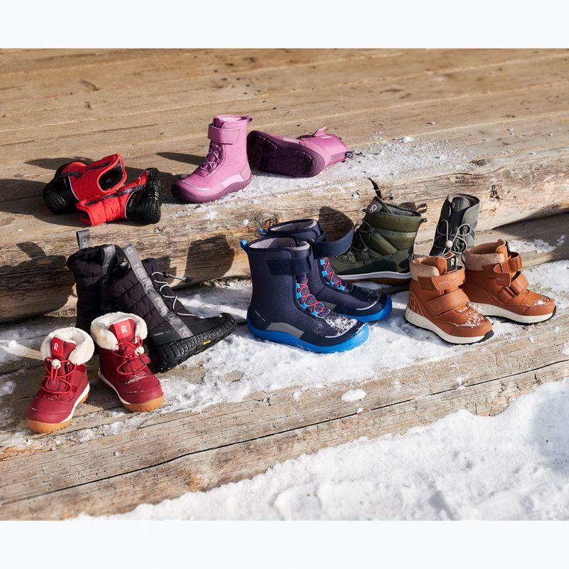 Śniegowce dziecięce Reima Hallava cinnamon brown 11