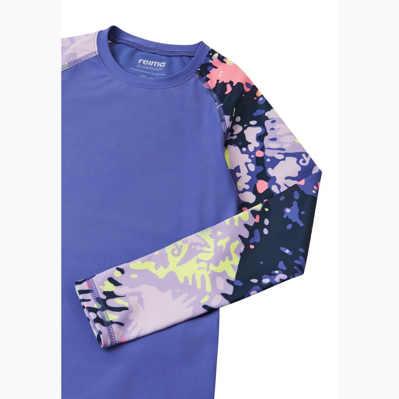 Longsleeve do pływania dziecięcy Reima Sukeltaja breezy violet 4