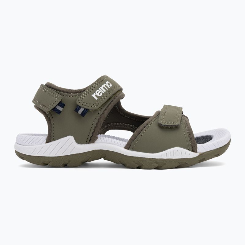 Sandały dziecięce Reima Ratas greyish green 2