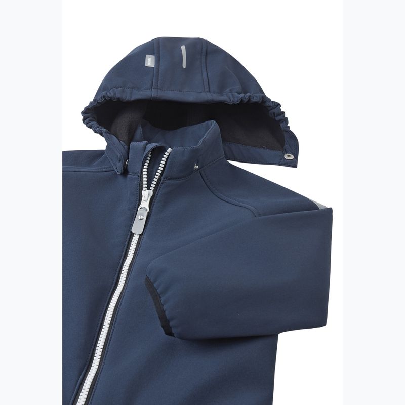 Kombinezon softshell dziecięcy Reima Mjosa navy 5100006C-6980 3