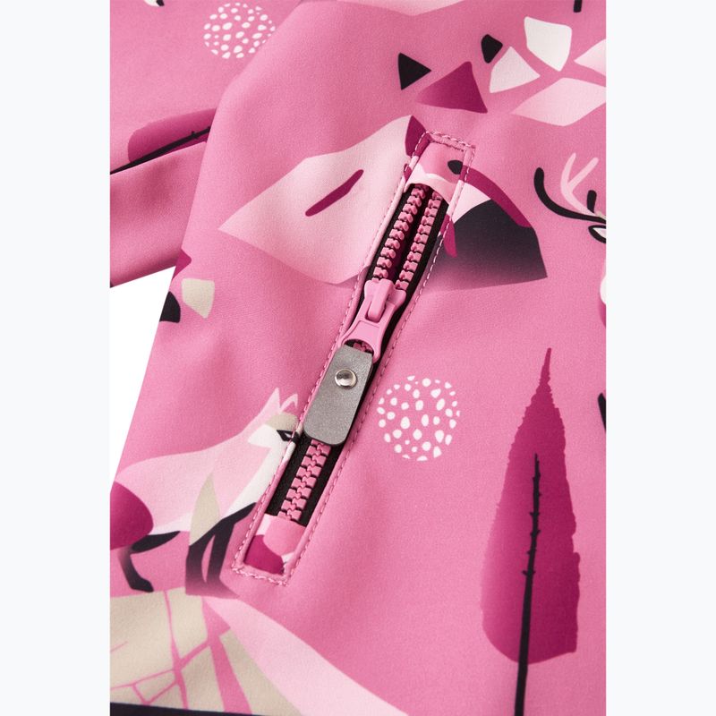 Kombinezon softshell dziecięcy Reima Mjosa soft coral 7