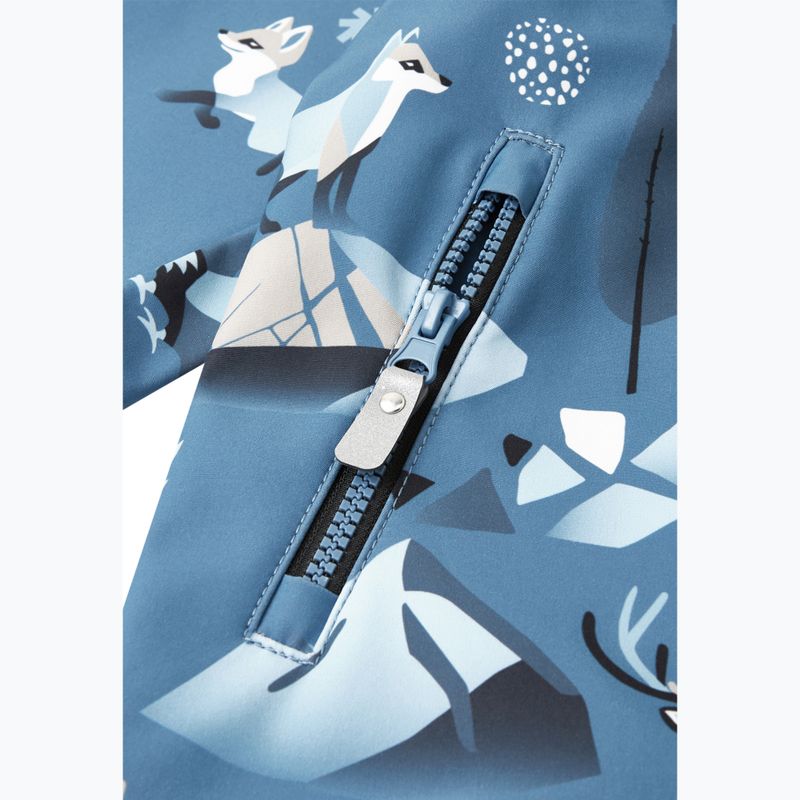 Kombinezon softshell dziecięcy Reima Mjosa blue ocean 7