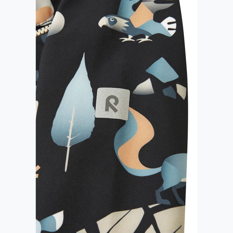 Kombinezon softshell dziecięcy Reima Mjosa black 7