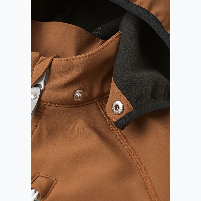 Kurtka softshell dziecięca Reima Vantti cinnamon brown 5