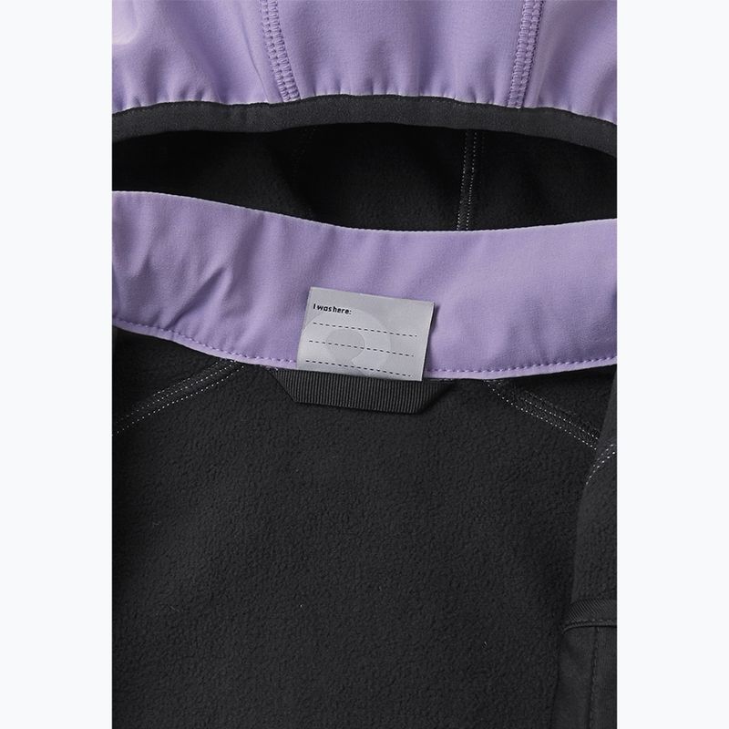 Kurtka softshell dziecięca Reima Vantti blooming lilac 5