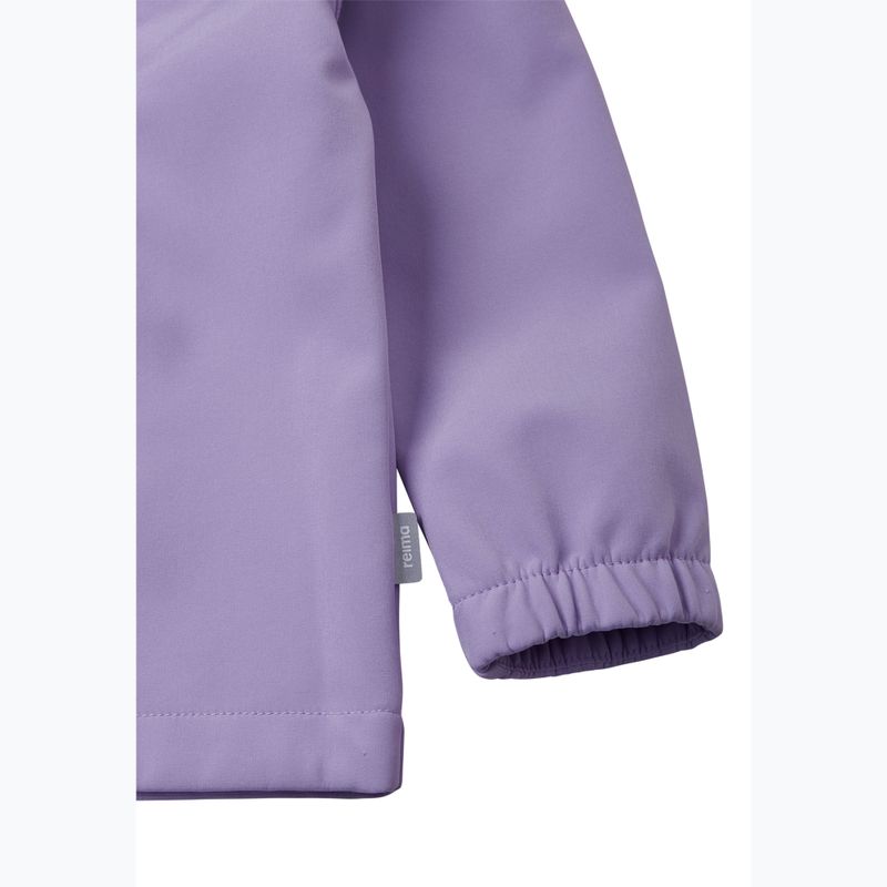Kurtka softshell dziecięca Reima Vantti blooming lilac 6