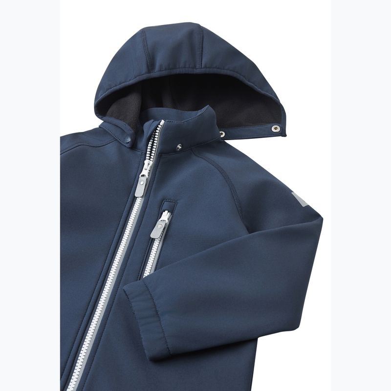 Kurtka softshell dziecięca Reima Vantti navy 3