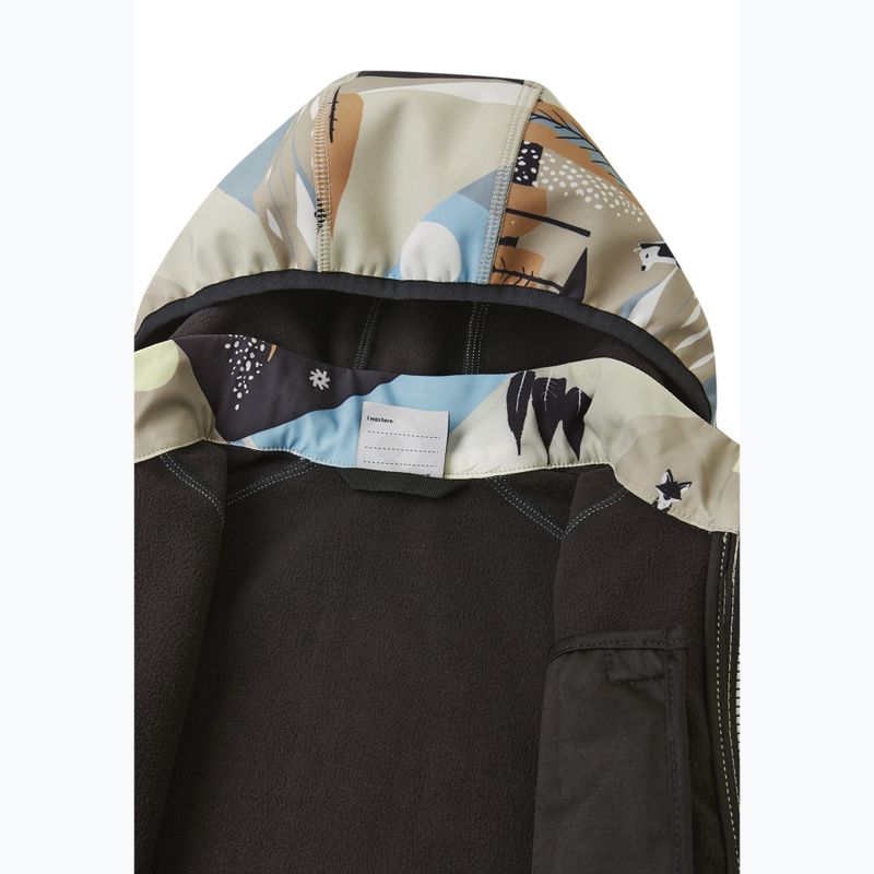 Kurtka softshell dziecięca Reima Vantti earthy beige 6