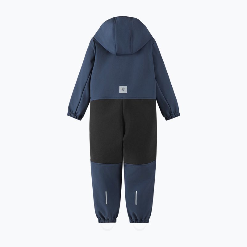 Kombinezon softshell dziecięcy Reima Nurmes deeper navy 2