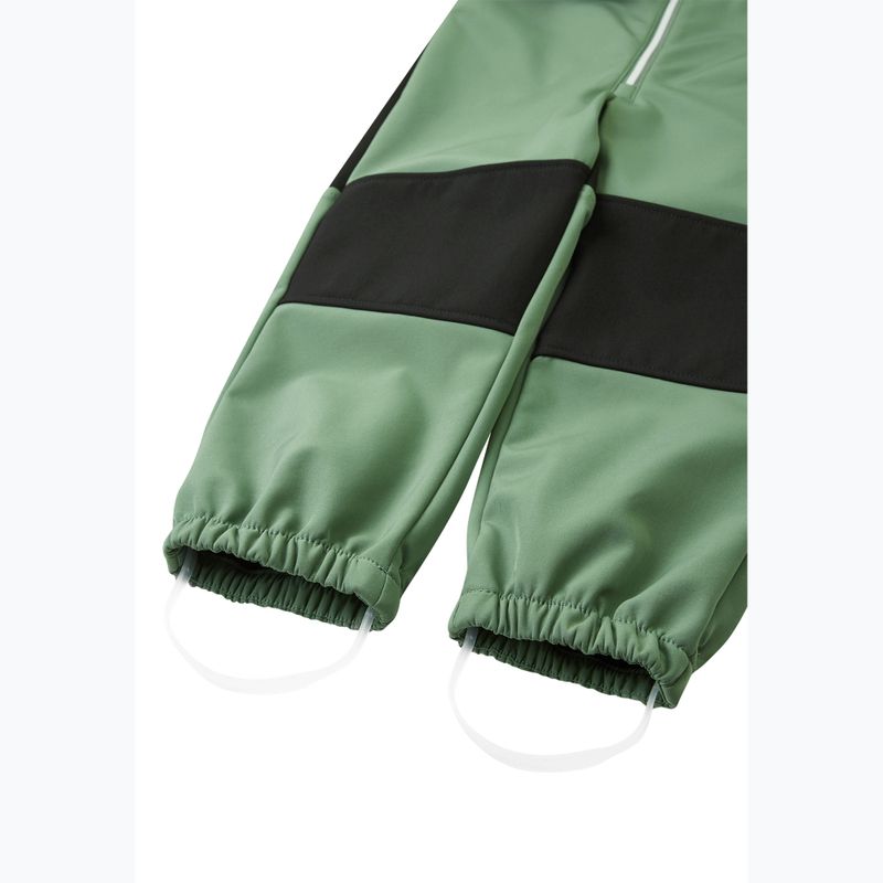 Kombinezon softshell dziecięcy Reima Nurmes deeper green clay 8
