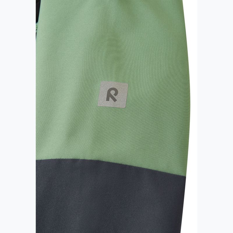 Kurtka hybrydowa dziecięca Reima Vaeltava green clay 7