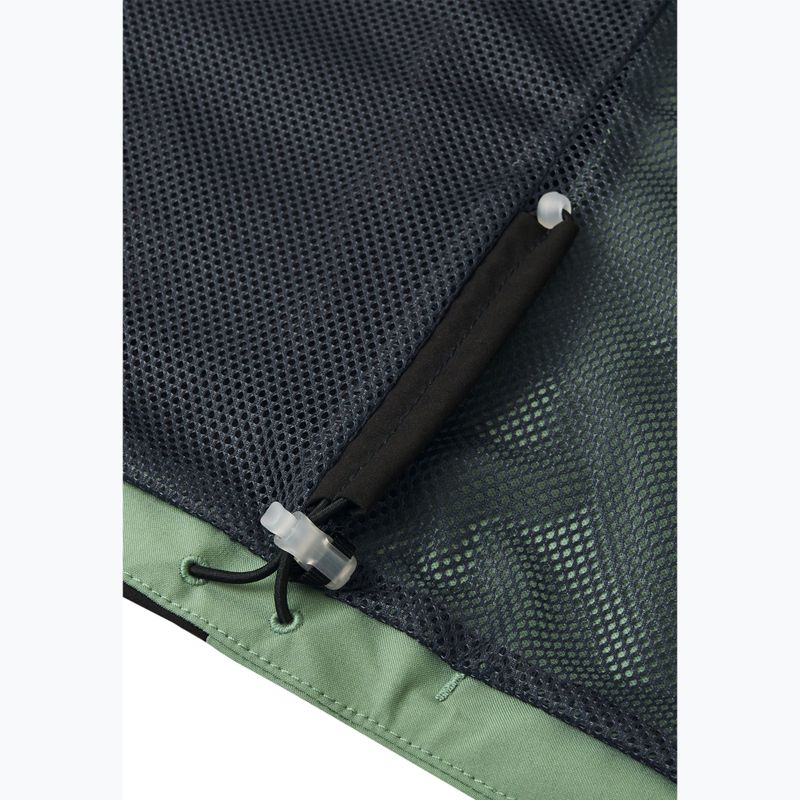 Kurtka hybrydowa dziecięca Reima Vaeltava green clay 9