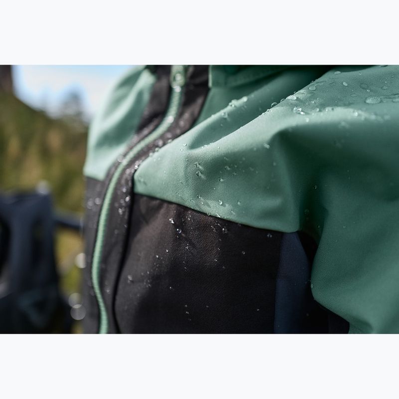 Kurtka hybrydowa dziecięca Reima Vaeltava green clay 16