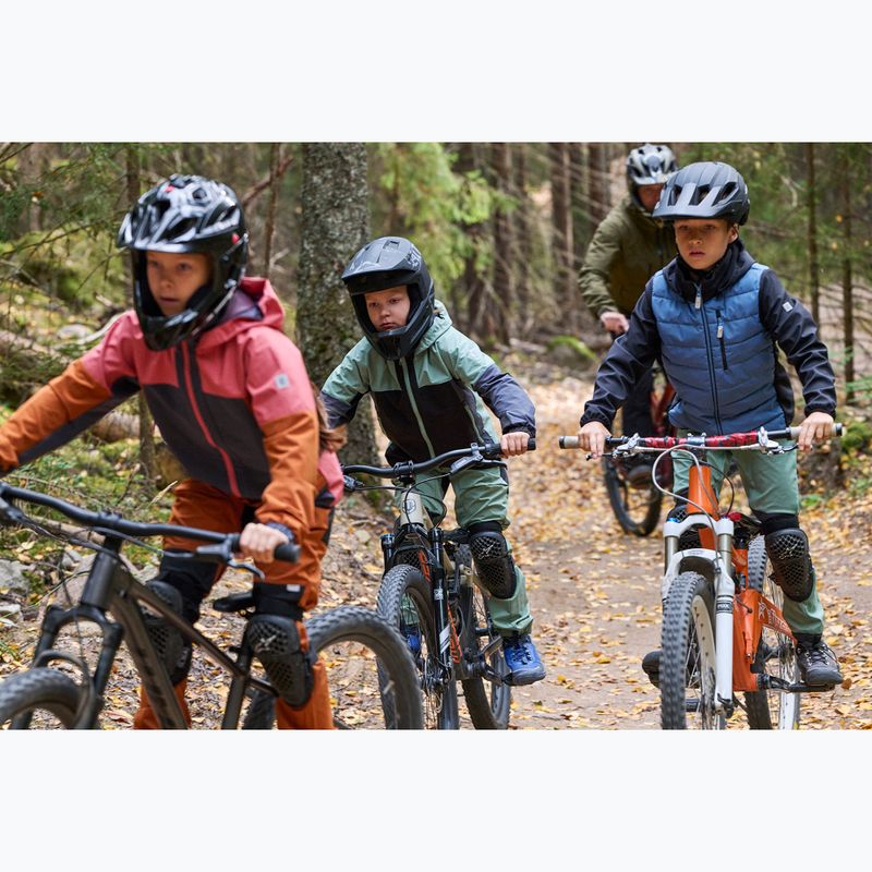 Kurtka hybrydowa dziecięca Reima Vaeltava green clay 17