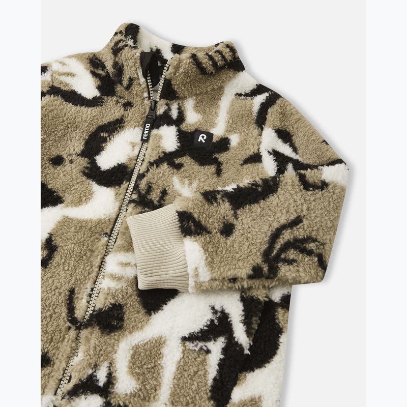 Bluza polarowa dziecięca Reima Turkkinen earthy beige 3