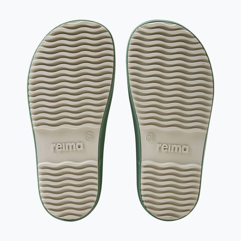 Kalosze dziecięce Reima Ankka green clay 12