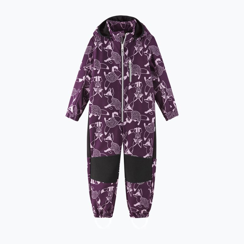 Kombinezon softshell dziecięcy Reima Nurmes deeper deep purple 2