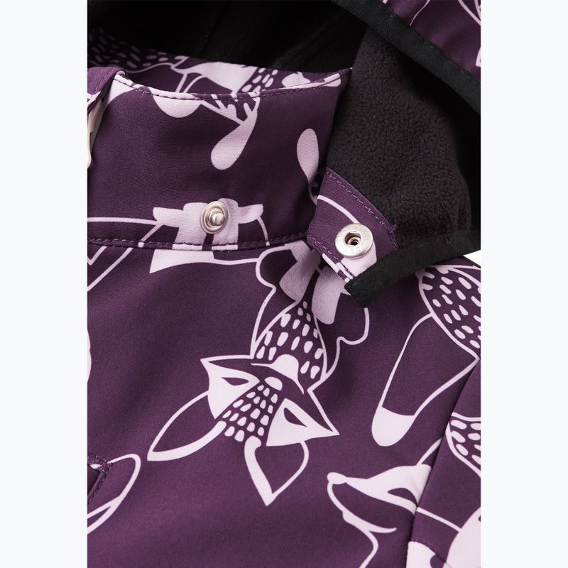 Kombinezon softshell dziecięcy Reima Nurmes deeper deep purple 5