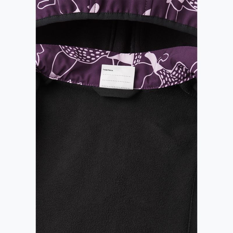Kombinezon softshell dziecięcy Reima Nurmes deeper deep purple 6