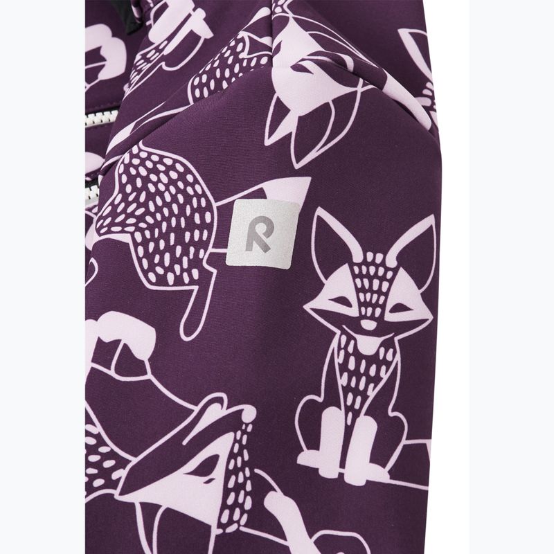 Kombinezon softshell dziecięcy Reima Nurmes deeper deep purple 8