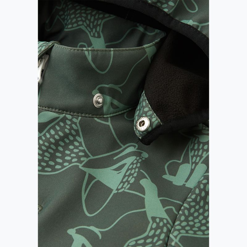Kombinezon softshell dziecięcy Reima Nurmes deeper thyme green 5