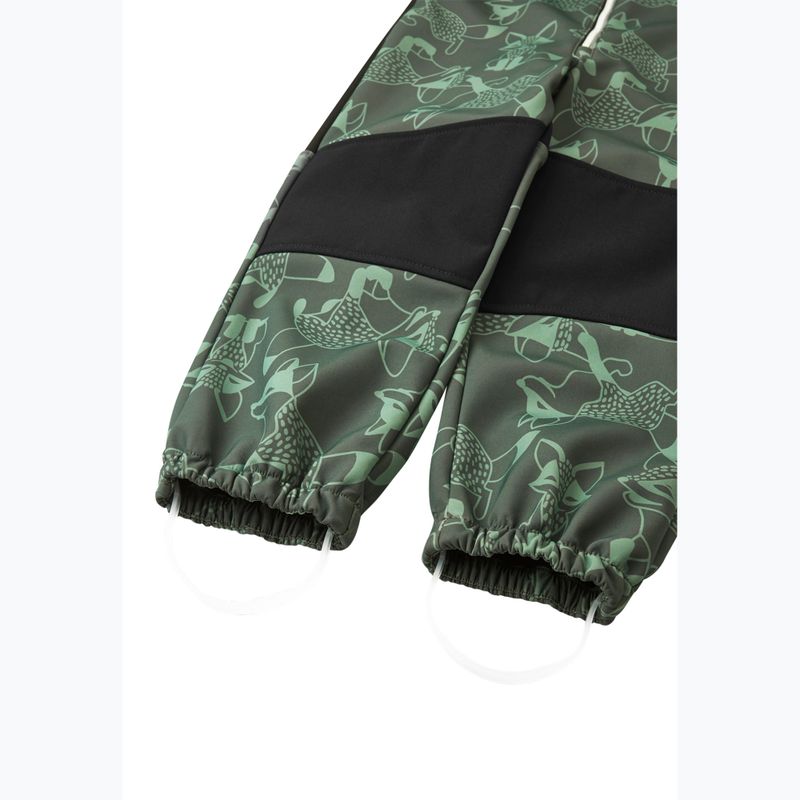 Kombinezon softshell dziecięcy Reima Nurmes deeper thyme green 8
