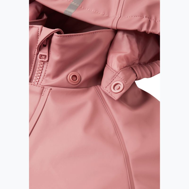 Kombinezon przeciwdeszczowy dziecięcy Reima Rapakko rose blush 5